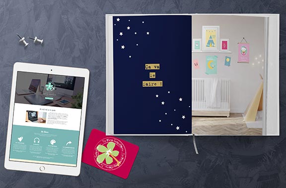 Visuel mockup web et print